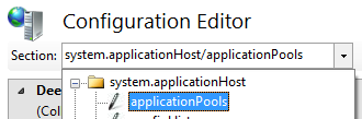 application host section