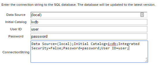 Configure Database
