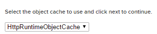 Configure Object Cache